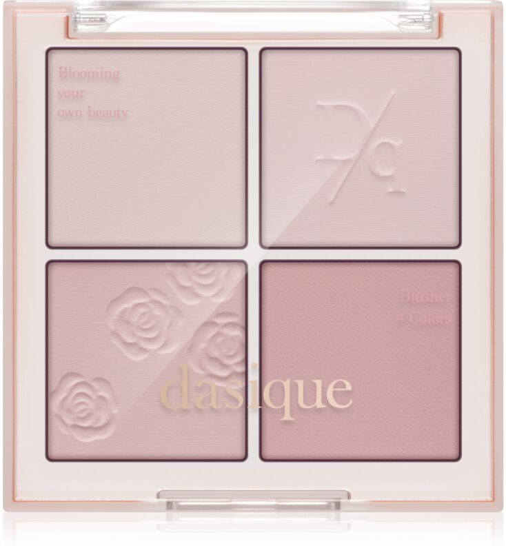 Dasique Blending Mood Cheek blusher palette for healthy look shade 15 Rose Milk Tea 10 g