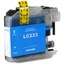Kompatible Druckerpatrone Brother LC-223 C Cyan, LC223C