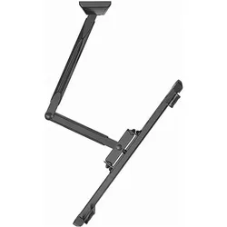 Gembird Uchwyt ścienny na telewizor - obrót i pochylenie 32-55inch 30kg (Wand, 30 kg, 32" - 55"), TV Wandhalterung, Schwarz