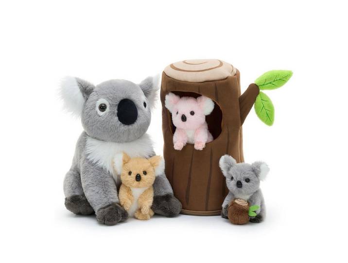 LuxusKollektion Kuscheltier Kuscheltier Koala XXL Baby Brown-Grey (1-St)