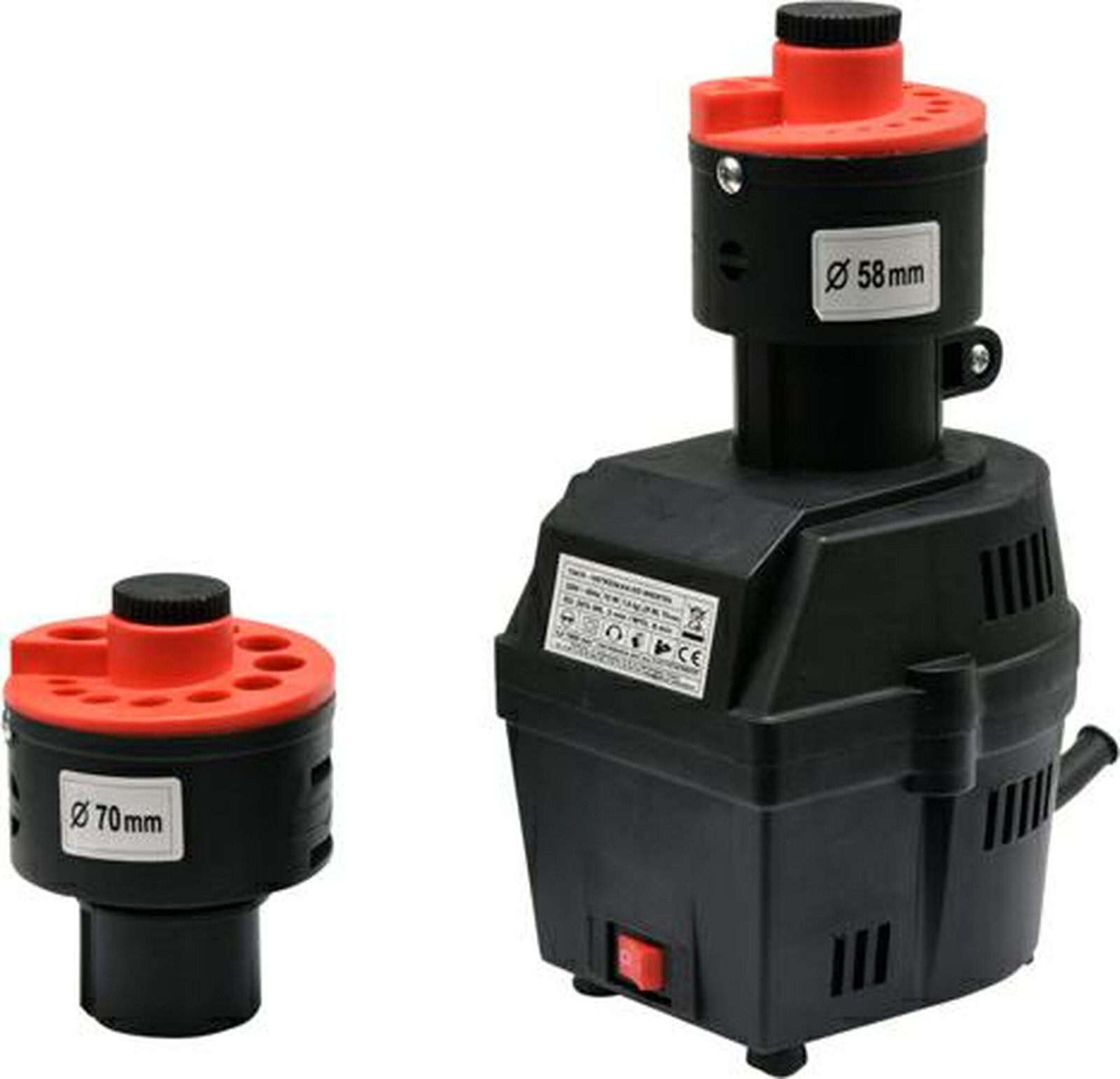 TOYA boor-slijpmachine 70W met 2 slijpschijven en accessoires