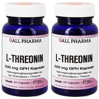L-Threonin 500 mg GPH Kapseln 2x 2x60 St