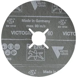 PFERD TOOLS Fiberscheibe geschlitzt VICTOGRAIN für Höchstleistung auf Stahl - 64279023