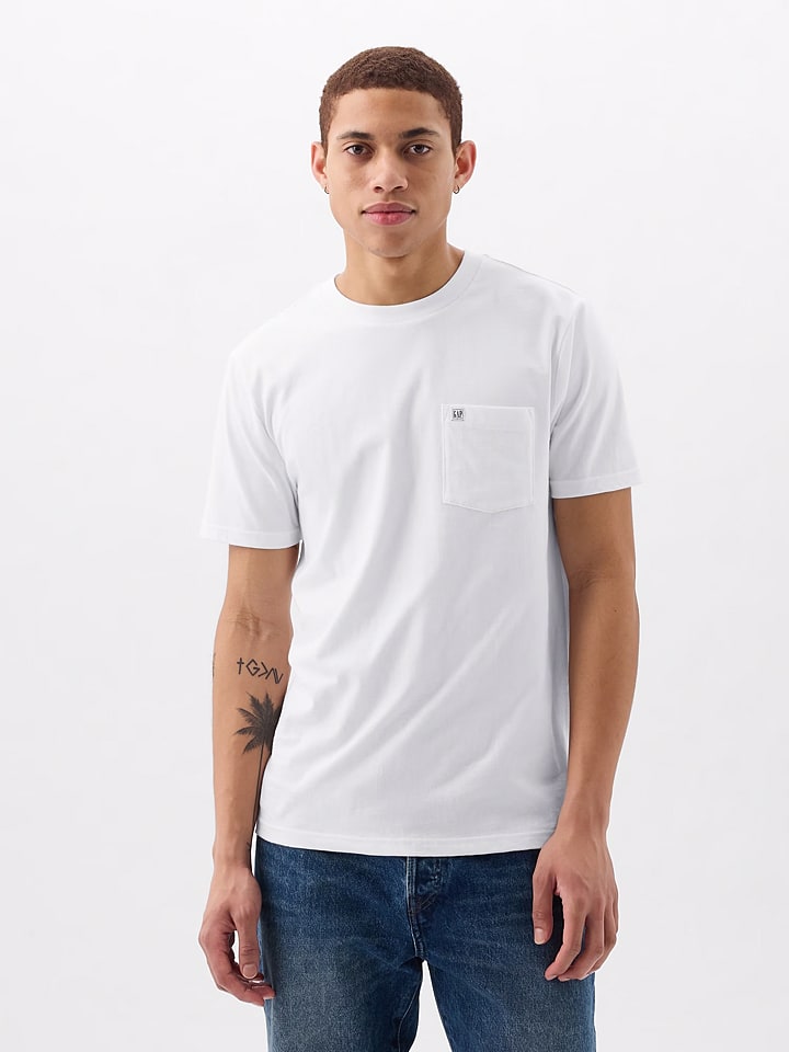 GAP Shirt in Weiß - XXL