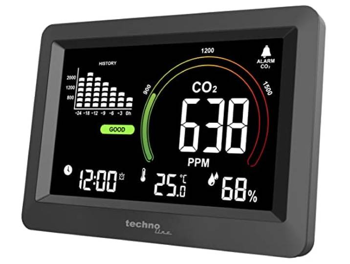 Technoline WL1028 WL1028 CO2-Anzeige / CO2-Messgerät
