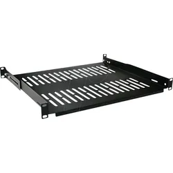 VALUE 26990403 - 19" Fachboden, 1HE, schwarz