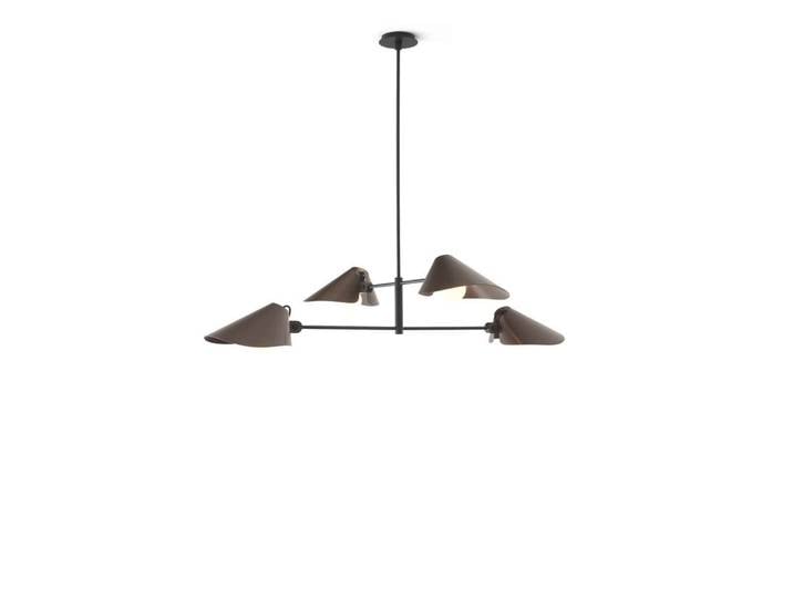 Bonnet SC92 Kronleuchter Bronzed/Schwarz - &Tradition - Esszimmer - Modern - Aluminium - Mehrflammig
