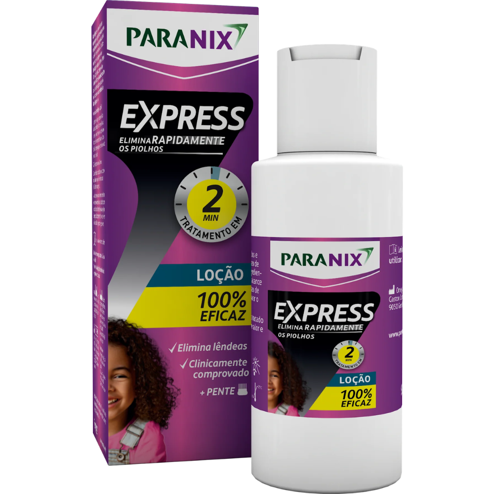 Paranix Loción capilar para el tratamiento exprés de piojos y liendres 95mL