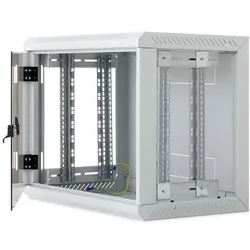 Triton Delta U 5S Gehäuse (12 HE, 19 Zoll Rack), Serverschrank, Grau