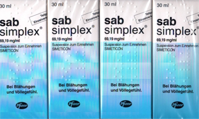 Pfizer Pharma GmbH SAB simplex Suspension zum Einnehmen 4X30 ml 02702054