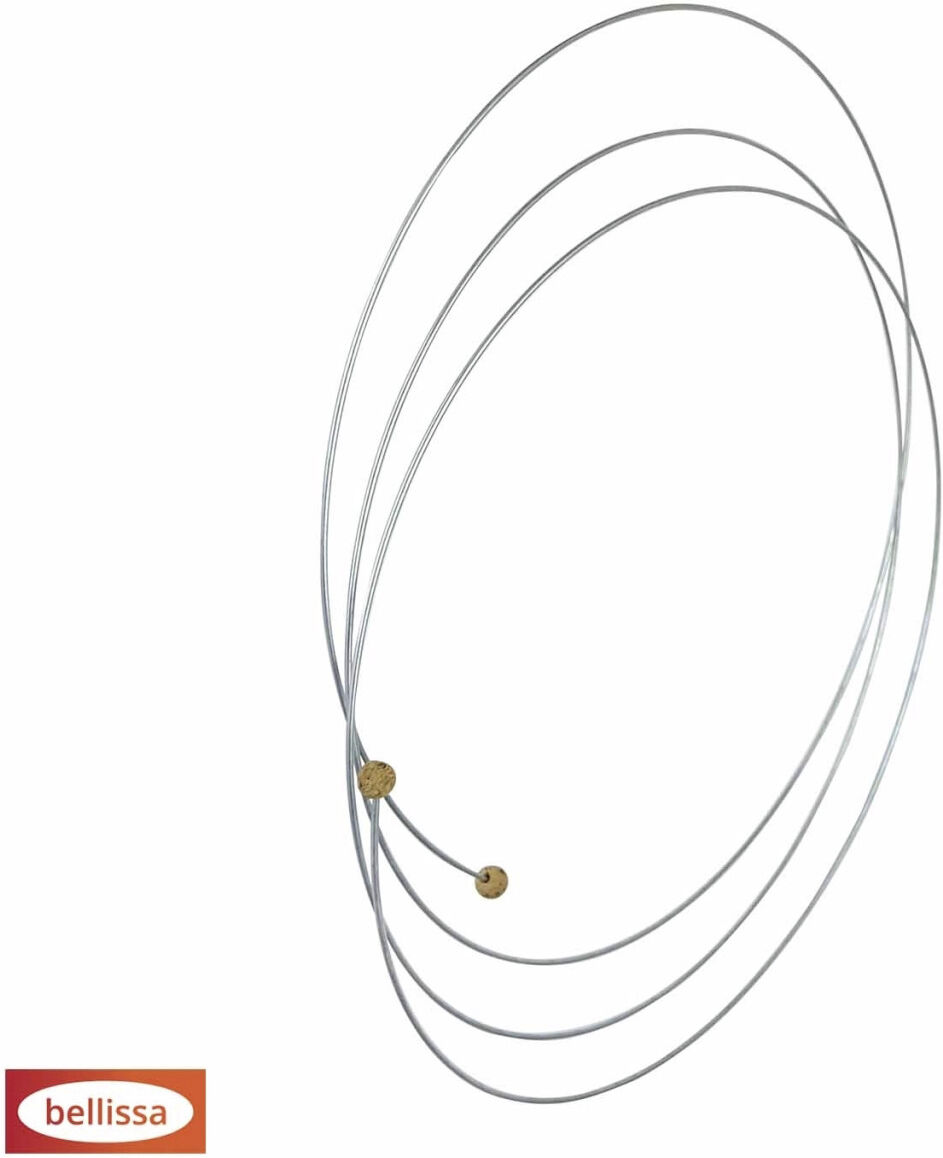 Bellissa Pflanzenstützdraht M 300 cm silber