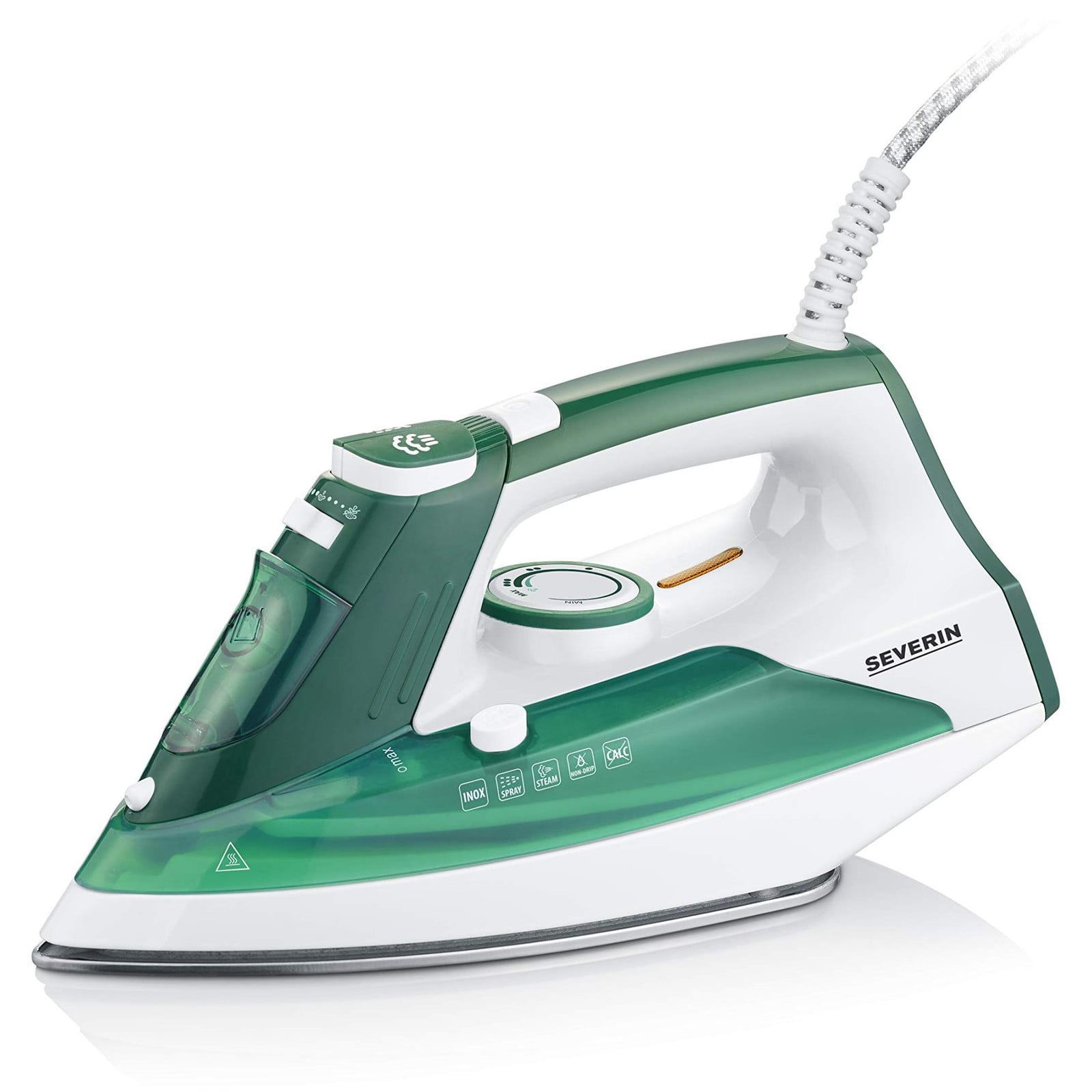 Severin BA3261 stoomstrijkijzer wit/groen
