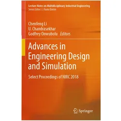 Advances in Engineering Design and Simulation, Fachbücher von Chenfeng Li, Onwubolu Godfrey, Chandrasekhar U
