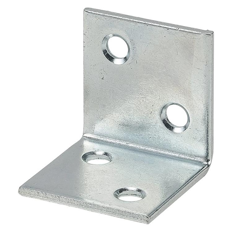 Vormann Breitwinkel Mass a 30 mm Schenkellänge 30 mm blau verzinkt gleichschenklig (Breitwinkel, 50 Stk.) (000177030Z)