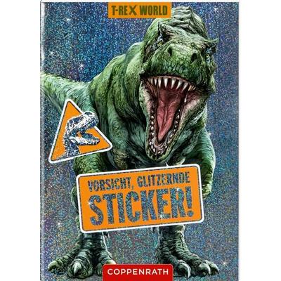 Vorsicht, glitzernde Sticker! (T-Rex World)