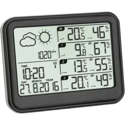 TFA View - Wetterstation - kabellos - Schwarz