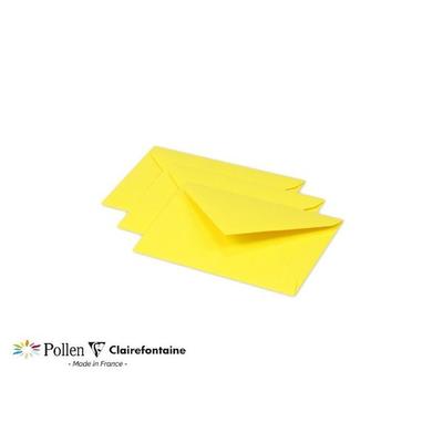 Umschlag Pollen Mini 75 x 100 mm 120g 20 Stück, Sonne