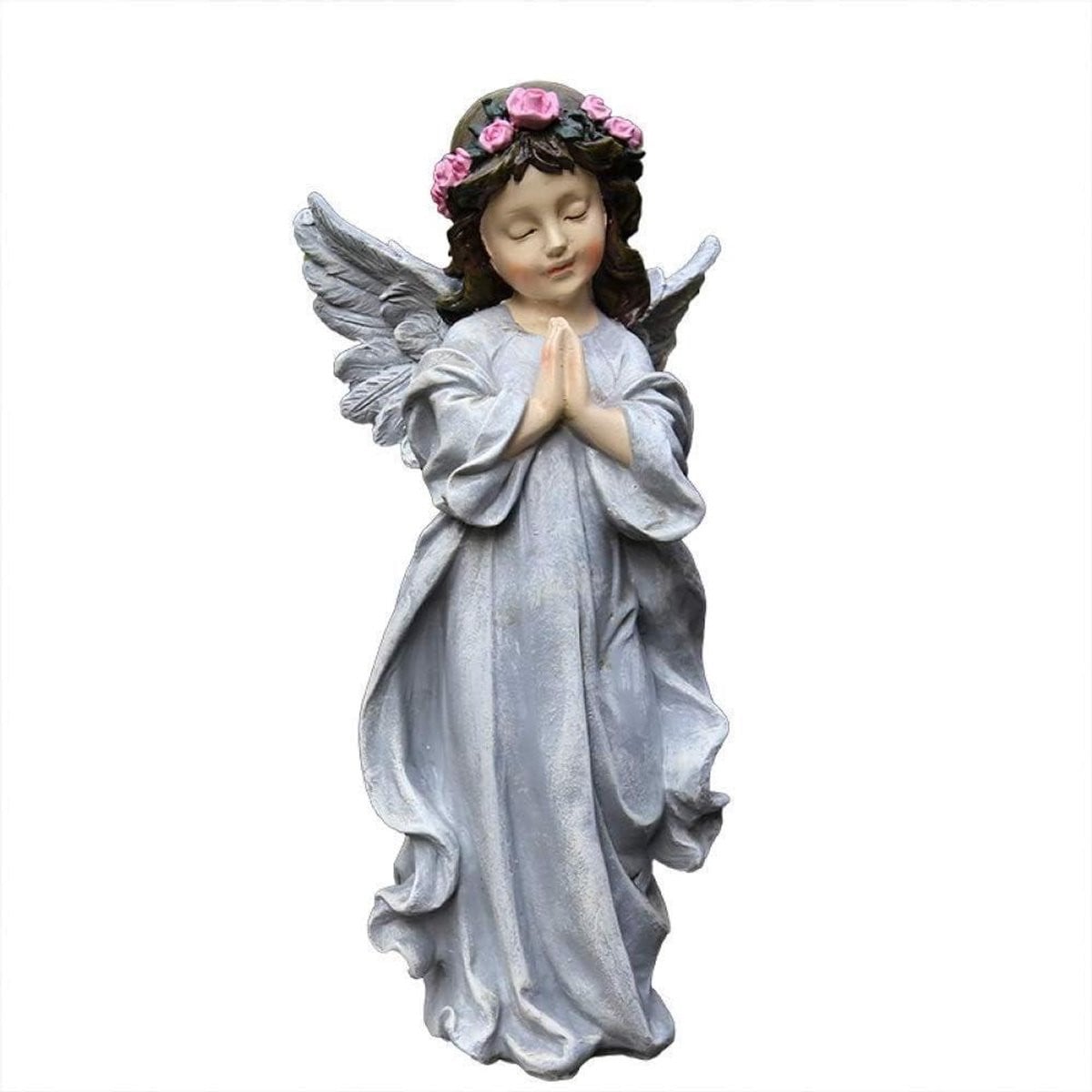 Handgemaakt Engel Beeldje Fairy Sculptuur voor Tuin Decoratie
