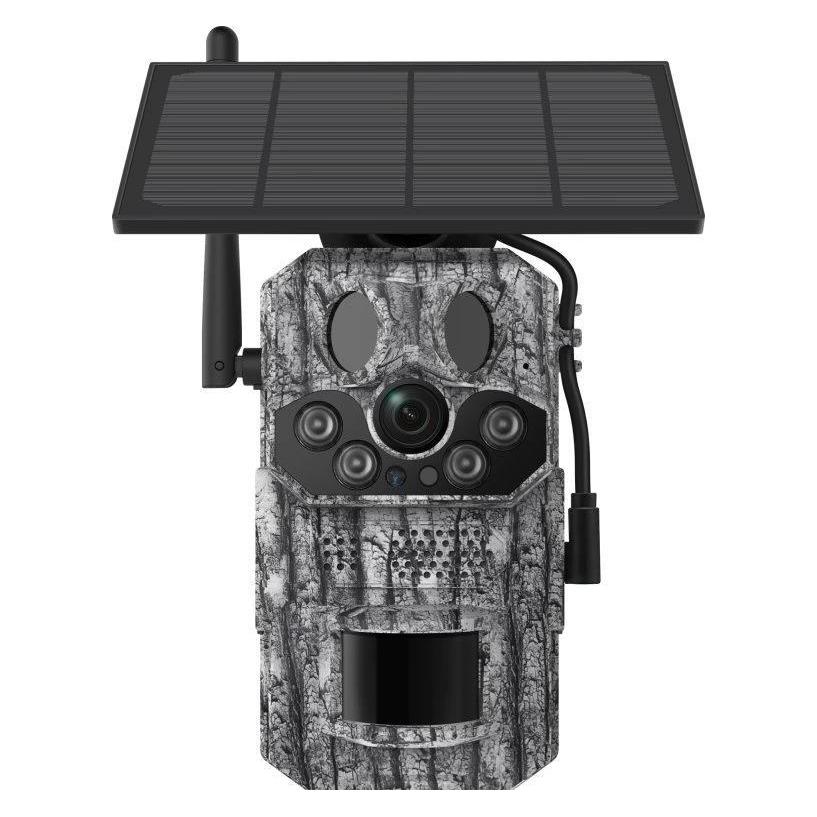 Viking Solarkamera HDs05 4G/2304x1296/PIR-Erkennung/Bewegungssensor/7800mAh (2304 x 1296 Pixels) (VHDS054G)