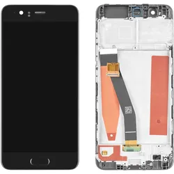 Huawei P10 Display (mit Rahmen) schwarz