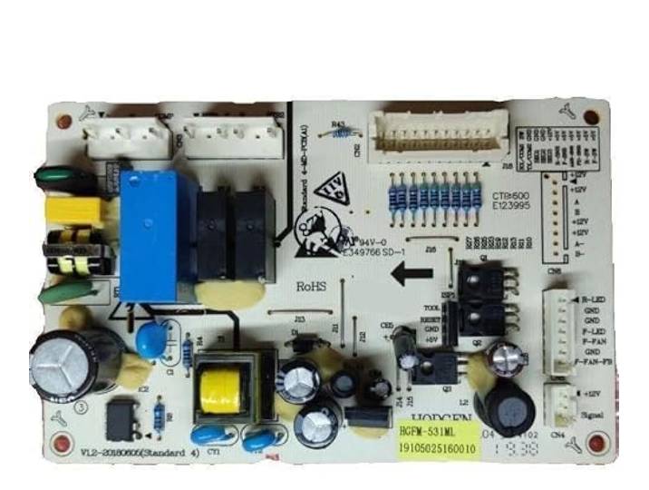 Kühlschrank-Computer-Stromversorgungsplatine 4-MD-PCB(A1) KB-5150 Ideale Ersatzplatine, um den normalen Betrieb Ihres Kühlschranks wiederherzustellen.