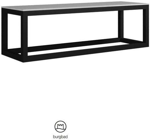 Burgbad Junit Wandablage OSJL050PN380 15,4 x 15 x 50 cm, Melamin