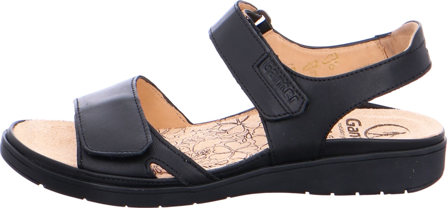 Ganter Komfort Sandalen Gina Weiblich 343138383333 Schwarz 36 EU
