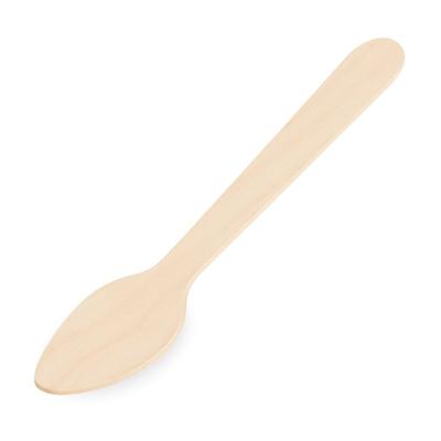 VEPATIM 200x Holz-Kaffeelöffel Holzlöffel 110mm umweltfreundlich