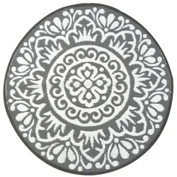 Outdoor-Teppich Kunststoffteppich Teppich Gartenteppich Badteppich Balkonteppich Terrassenteppich Außenteppich Terrassenmatte Rondo 120 cm Jet-Line