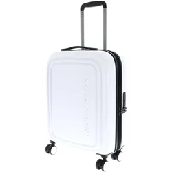 Mandarina Duck Logoduck + Expandable Cabin Trolley, Koffer, Weiss