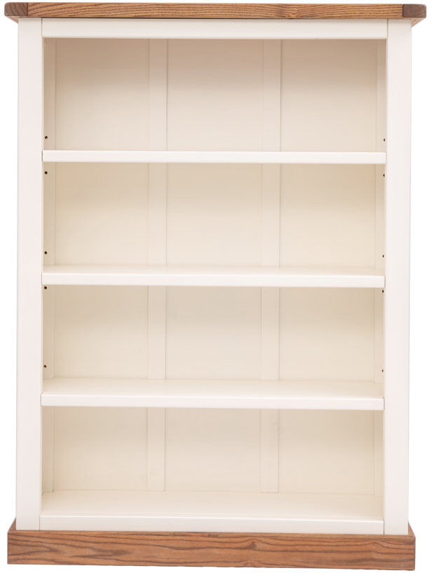 Marlow Home Co. Middlebrook Standard Bookcase White 120 cm H x 89 cm W x 25 cm D