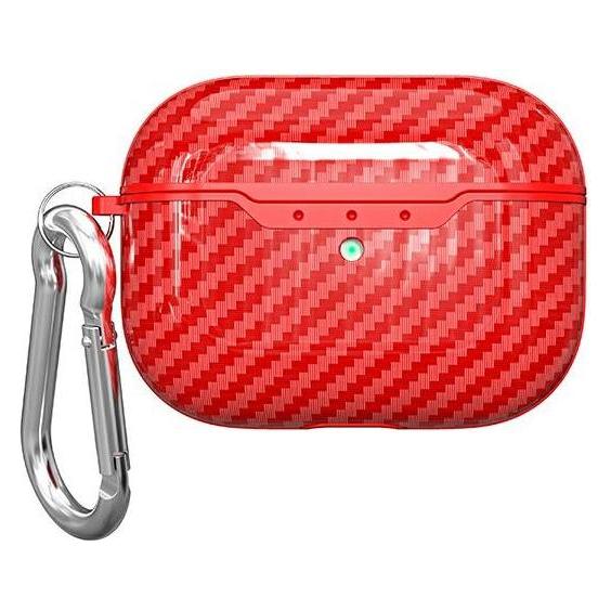 Beline AirPods Carbon Cover Air Pods 3 czerwony /red (Kopfhörer Hülle) (35265498)