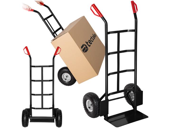 Steekwagen tot 200 kg - zwart