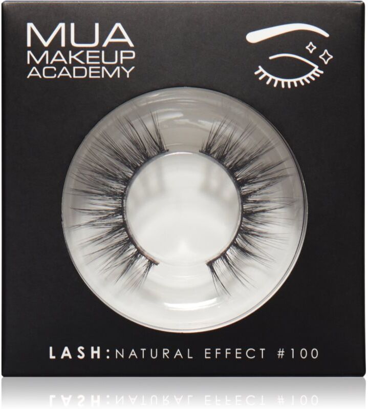 MUA Makeup Academy Lashes Natural Effect faux-cils type #100 1 une paire de
