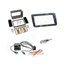 VW Volkswagen Seat Skoda Autoradio 2-DIN Radioblende+Adapterkabel Einbauset