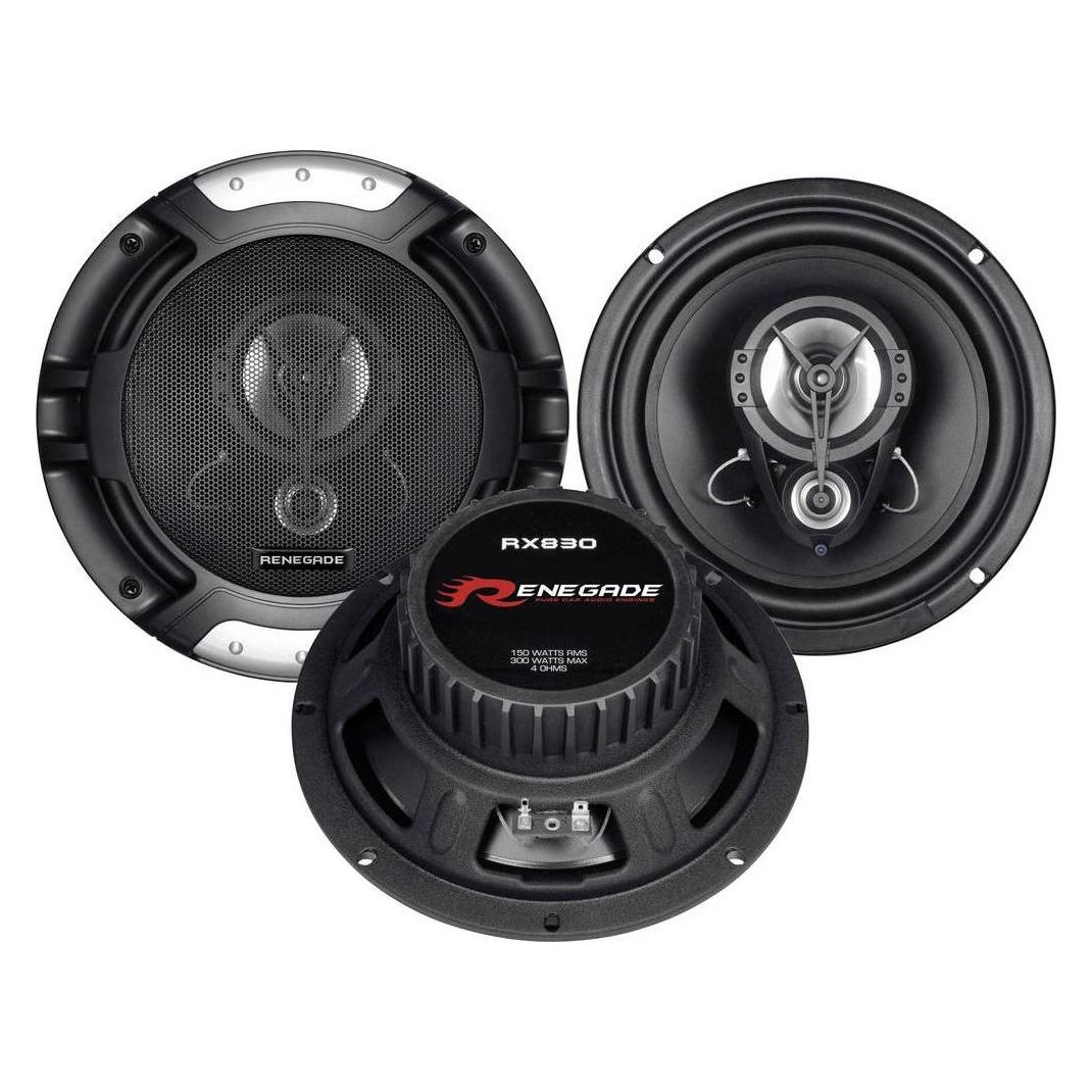 Renegade 3-Wege Triaxial-Einbaulautsprecher (300 W, 18.10 cm) (RX830)