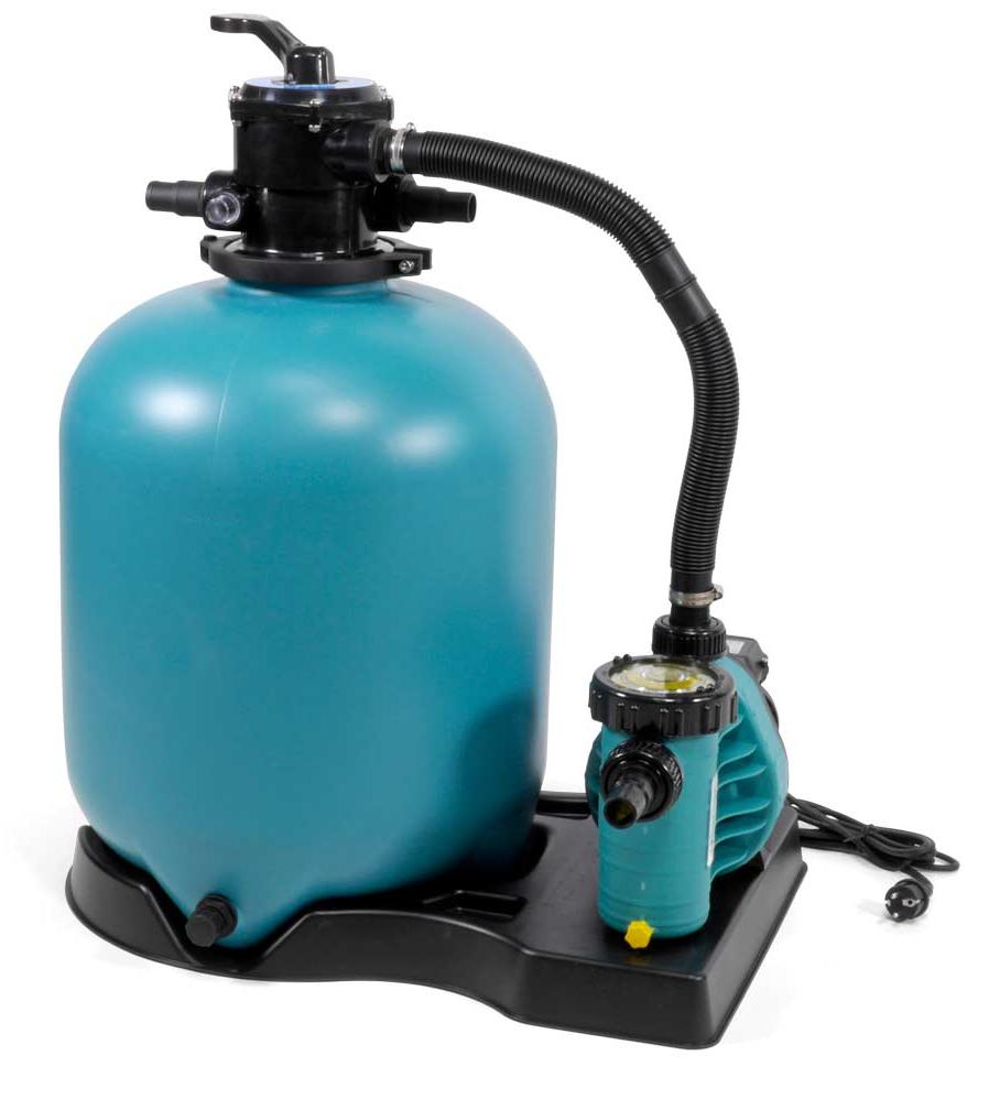 Sandfilter BRILLANT Ø 500 + AquaPlus 11 Timer POOL Total Edition