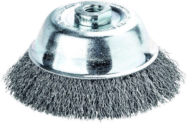 Lessmann Brosse boisseau Fil d’acier 0,35 mm,⌀ brosse: 60 mm (421167)
