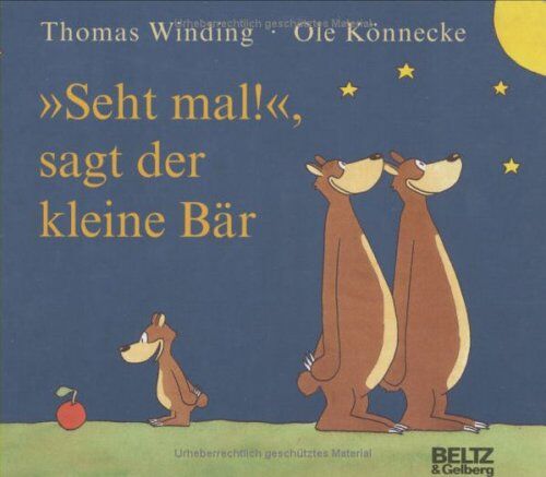 Thomas Winding - Seht mal!, sagt der kleine Bär: Papp-Bilderbuch (Beltz & Gelberg) - Preis vom 10.10.2026 11:48:34 h