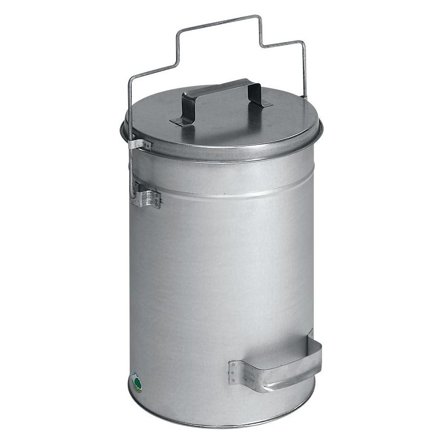 VAR Sicherheitsbehälter mit Deckel verzinkt 22 l (22 l) (22578232)