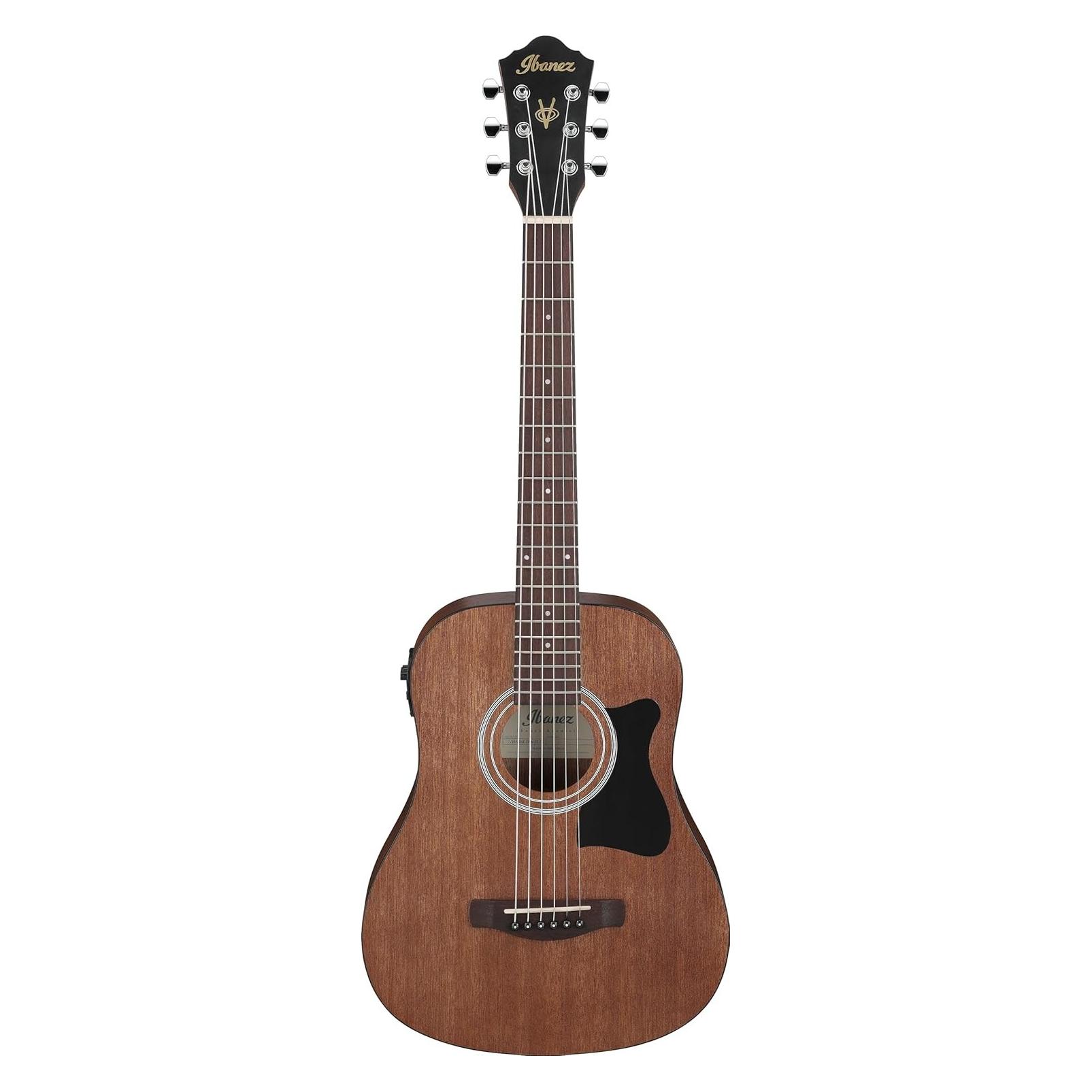 Ibanez V44MINIE-OPN Electro-acoustic 3/4 Guitar (Akustik Gitarre, Meranti (Boden), Meranti (Decke), Meranti (Zargen), Nandu (Griffbrett), Nandu (Steg), Nyatoh (Hals)) (V44MINIE-OPN)