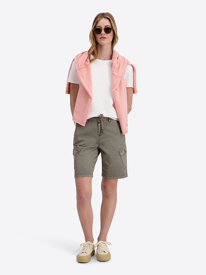 Timezone Cargoshorts "Marla" in Khaki - W25