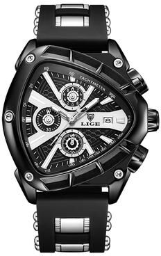 Youfap Market Original Luxury Men Watch Waterproof Sport Mens Quartz Wrist Watches all Black