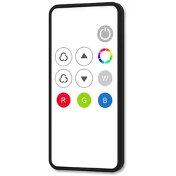 ISOLED Sys-Pro 1 Zonen Fernbedienung Mini, inkl. Batterie, RGB+W ISO-114453