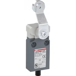 ABB LS21P46B11-U01 Positionsschalter Kunststoff-Geh. grau IP67 Metall-Rollenschwenkhebel verzinkt
