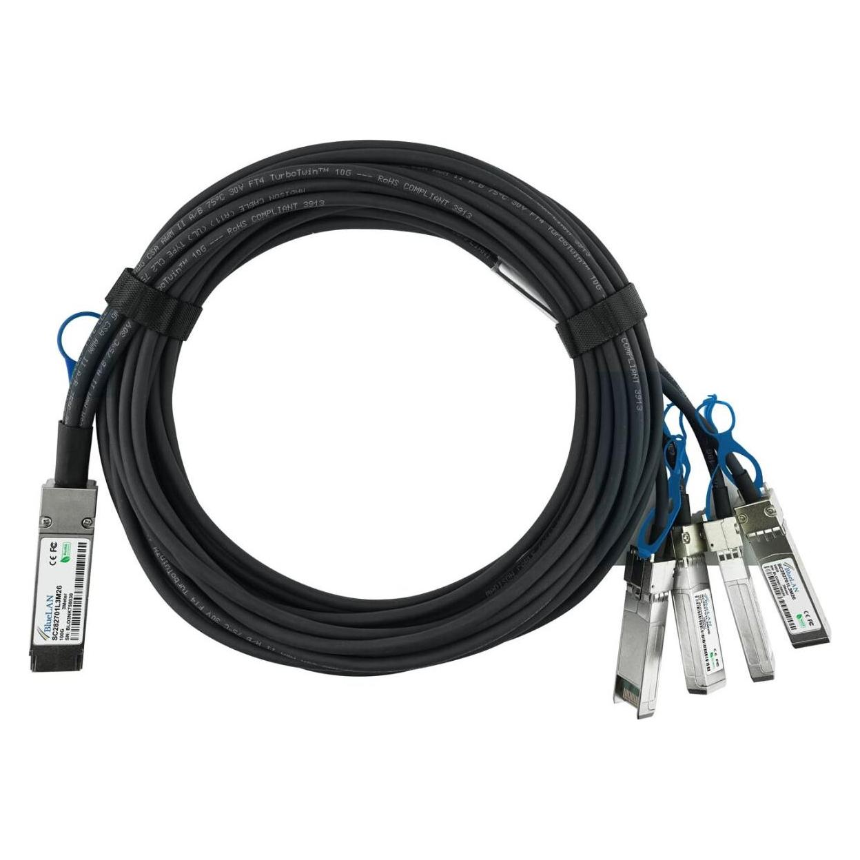 BlueOptics 845418-B21 kompatibles BlueLAN DAC QSFP28 SC282801L5M26 (845418-B21-BL)
