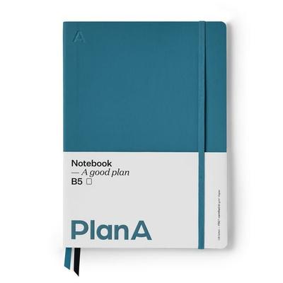 Notizbuch B5 Softcover Blanko Pacific Blue, von , Bücher.de