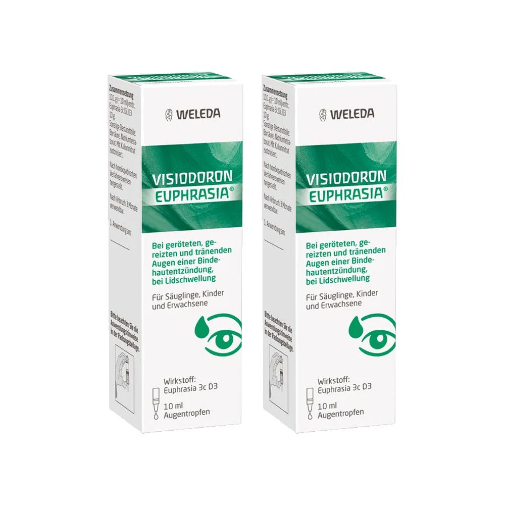 2x Visiodoron Euphrasia Augentropfen 2x10 ml