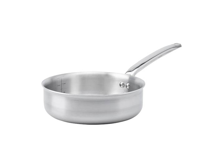 De Buyer Poêle à sauter Alchimy en acier inoxydable Ø24 cm