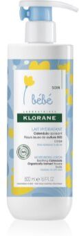 Klorane Bébé Calendula leite corporal hidratante para crianças desde o nascimento 500 ml. Bébé Calendula